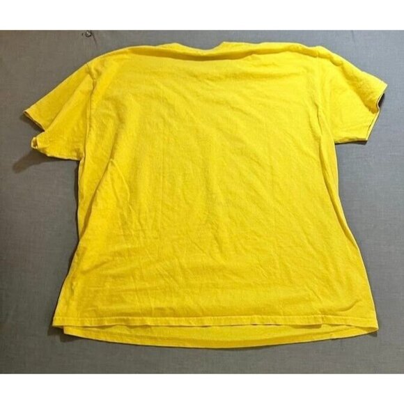AMP Racing Club Any Means Possible Shirt Mens 2XL Yellow‎ Short Sleeve Tee Rare. - Picture 4 of 8